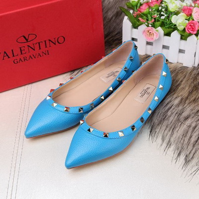 Valentino Shallow mouth flat shoes Women--086